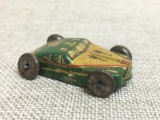 Vintage G-Men Gangster Crime Tin Litho Toy Car