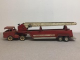 Vintage Metal Nylint Aerial Hook N Ladder Fire Truck (2 Pieces)