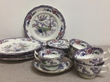 Lot of Royal Stafford China Plates, Tea Cups and Saucers