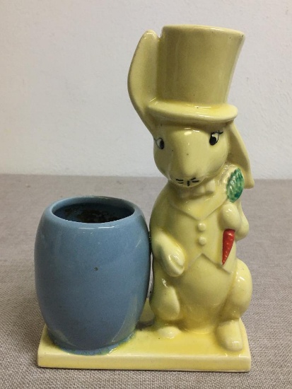 Ceramic Easter Bunny Planter
