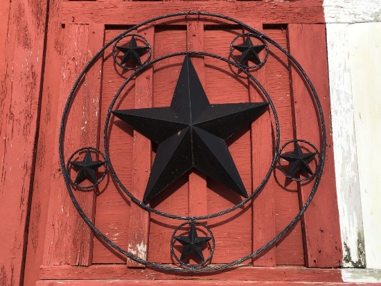 Decorative Star on Barn!