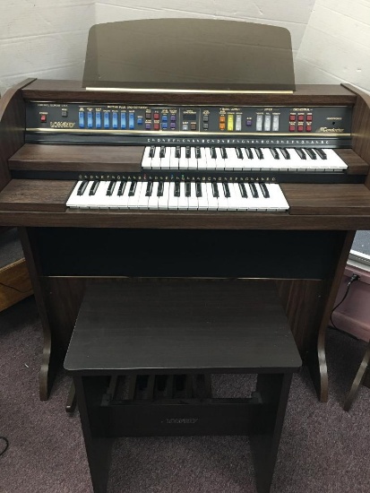 New on Sales Floor Lowery Conductor Organ/Keyboard with Bench