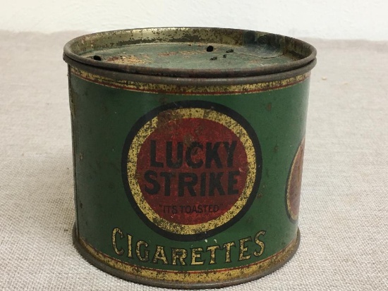 Antique Lucky Strike Tobacco Tin