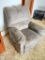 Gray Microfiber Recliner