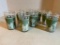 Set of Wedgewood Style, Vintage Drink Glasses as Pictured