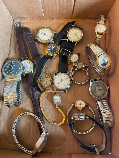 Nice Selection of Vintage and More Watches, The Watches are Untested