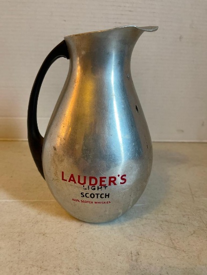Vintage Lauder's Light Scotch, Metal Pitcher as Shown