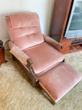 Vintage Chair and Footstool