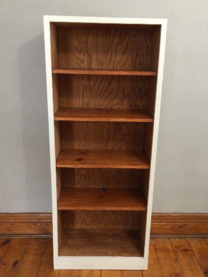 Custom Made Bookshelf with Adjustable Shelves