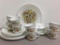 Group of Vintage Corelle Plates, Salad Plates, Bowls, Cups and Saucers