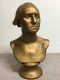 Vintage Plastic Bust of George Washington by Old King Cole Canton, OH