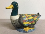 Vintage Duck Tureen Made in Italy