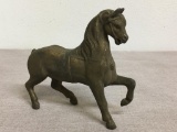 Vintage Painted Cast Horse