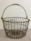 Vintage Wire Farmhouse Basket