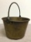 Antique Brass Bucket