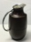 Vintage Manning and Bowman & Co. Thermos Pitcher w/Glass Lid