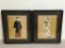 Pair of Vintage Oriental Drawings Framed by Fukazen & Co Japan