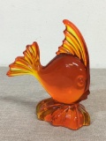 Blown Glass Gold Fish