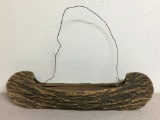 Original Tree Bark Canoe