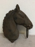 Cast Iron Horse Head Hitching Post Finial