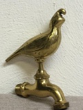 Brass Partridge Bird Spigot