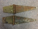 Pair of Vintage Door Hinges