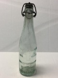 Vintage Glass Bottle w/Lock Lid Dayton, OH