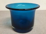 Vintage Blenko Glass Vase/Planter
