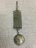 Vintage Steel Watch Fob