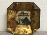 Vintage Dayton Woman's Club Glass Ashtray