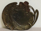 Vintage Art Deco Believed to be Bronze Tray/Wall Art