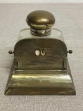 Vintage Writing/Desk Set with Inkwell and Calendar