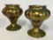 Pair of Vintage Brass Vases