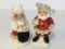 Vintage Mr. and Mrs. Claus Salt/Pepper Shakers