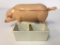 Porcelain Pig Cream/Sugar Server Made in Austria