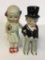 Kewpie Bride and Groom Dolls