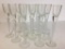 Set of 13 Crystal Air Twist Stem Cordial Glasses