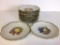 Group of Schumann Porcelain Plates Made in Germany