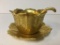 Pickard Lotus Condiment Nut Dish 24 KT Gold #370