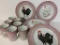 The Haldon Group Rooster and Hen Dinner Plates and Mugs