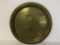 Brass Christmas Serving Plate with 