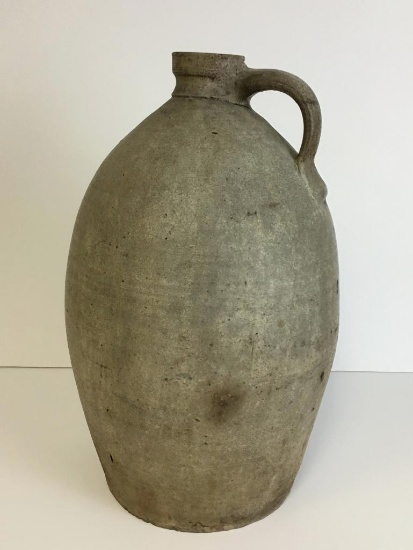 Large Stoneware Pottery Jug w/Handle