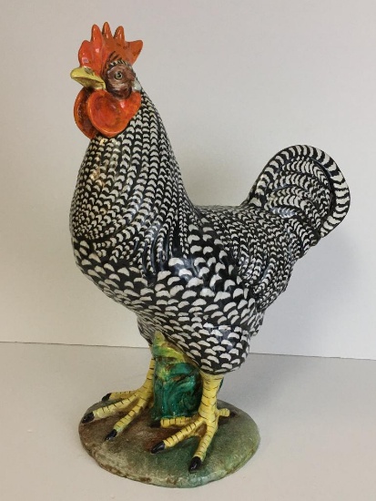 Large Porcelain Rooster Made in Italy
