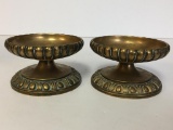 Pair of Brass Candle Holders