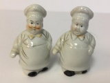 Porcelain Sunshine Baker Salt/Pepper Shakers