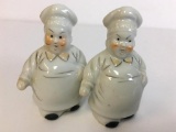Set of Porcelain Sunshine Bakers Salt/Pepper Shakers