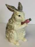 Vintage Rabbit Tureen w/Carrot Spoon Ladle by Haldon Group