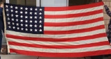 Vintage 48 Star Washington Wool Bunting Flag