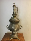 Hand Engraved Moroccan Brass Samovar