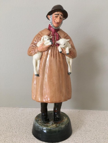 Royal Doulton "Lambing Time" Figurine Signed Rd No 832043